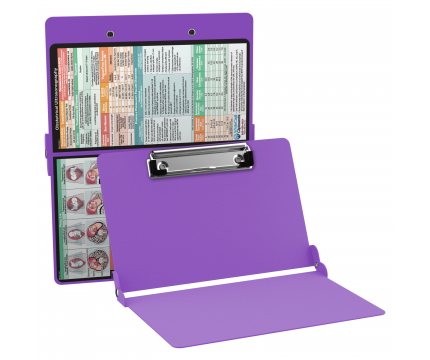 WhiteCoat Clipboard® - Lilac OB Ultrasonography Edition